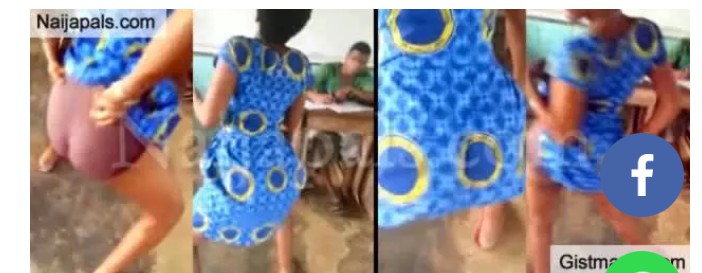 Female Senior High School Student In Ghana Expelled For Twerking While Lectures Was Going On (video)