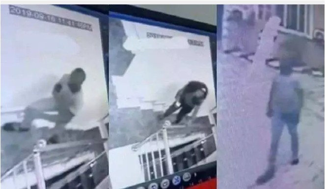 Caught On Digital Camera: Watch Killer Suspect Caught By Hotel CCTV In Port Harcourt